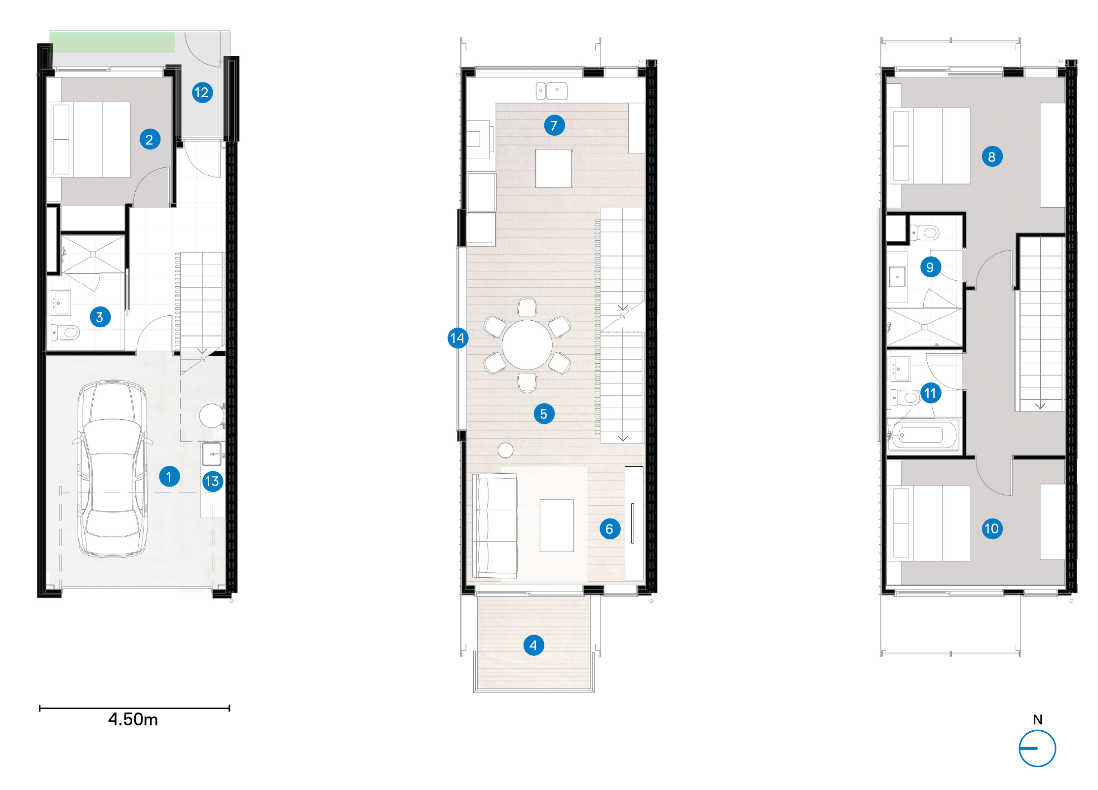 Type B Floor Plan3x